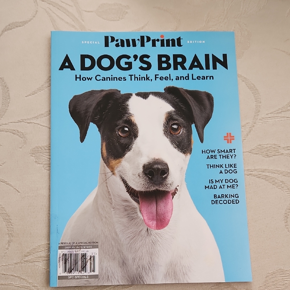 4/$15 A Dog's Brain Magazine Paw Print Edition 2023